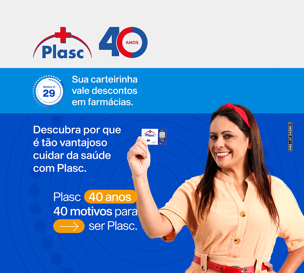 Plasc lança campanha comemorativa pelos seus 40 anos